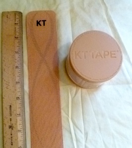Tan-colored KT Tape Pro